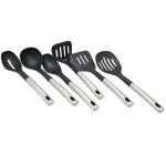 Better Chef Nylon Kitchen Utensil Set, 6-Piece Black Cooking Tool Set thumbnail 1