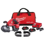 Milwaukee M18 FUEL 18V Compact Dual-Trigger Brushless Cordless Band Saw Kit with Two 3.0 Ah Batteries thumbnail 1