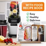 NutriChef 1000W High-Powered Digital Countertop Blender with 24 oz. Tritan Blend Cup thumbnail 5