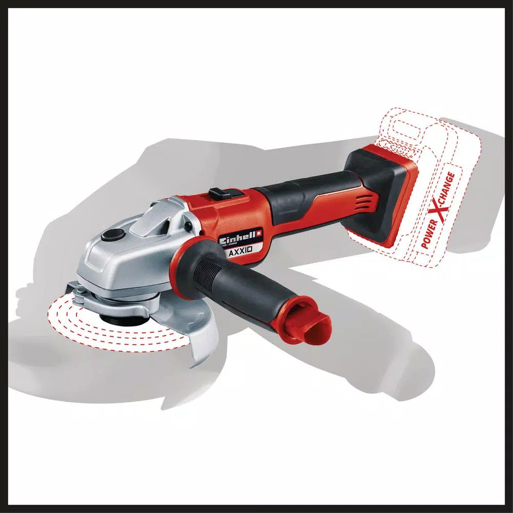 Einhell PXC 18V Brushless 5 in. Cordless Angle Grinder Kit with 3.0 Ah Battery and Fast Charger