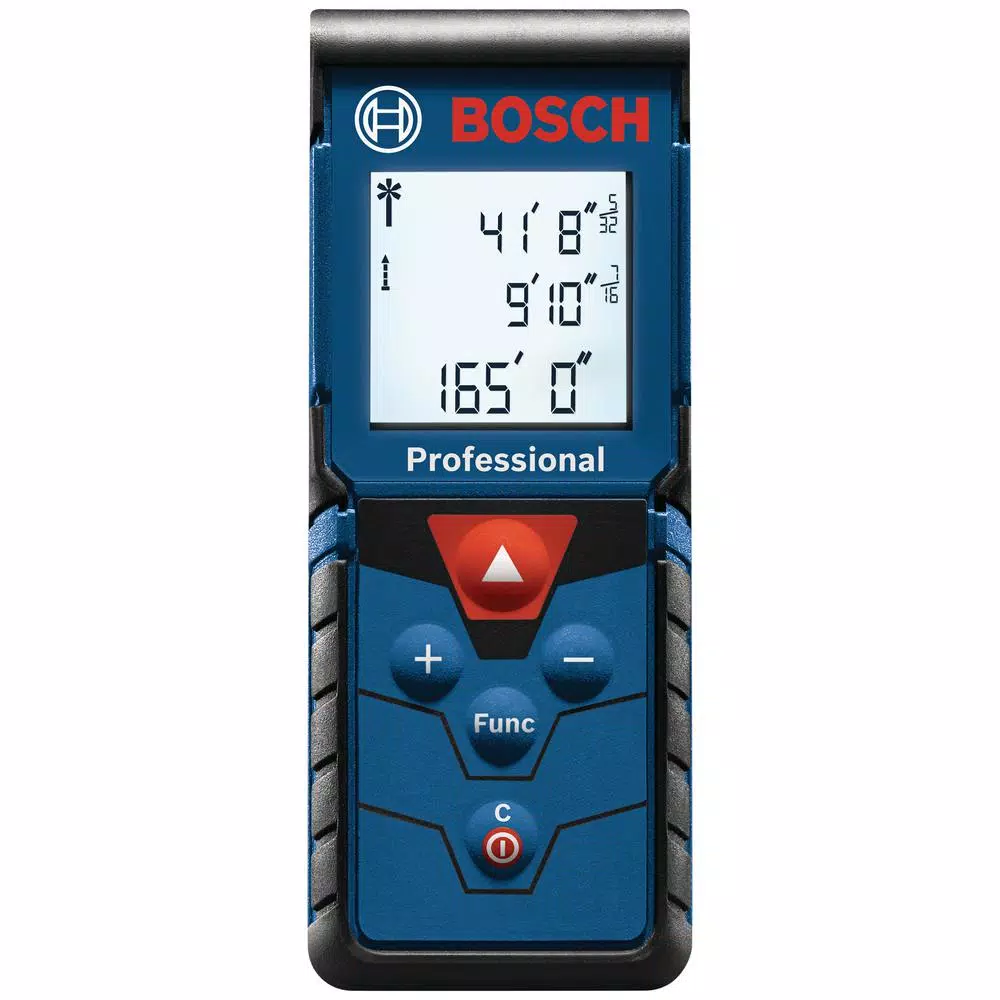 Bosch GCL 2-160 S Self-Leveling Cross-Line Laser Level & GLM165-40 165 ft. Laser Measure Combo Kit