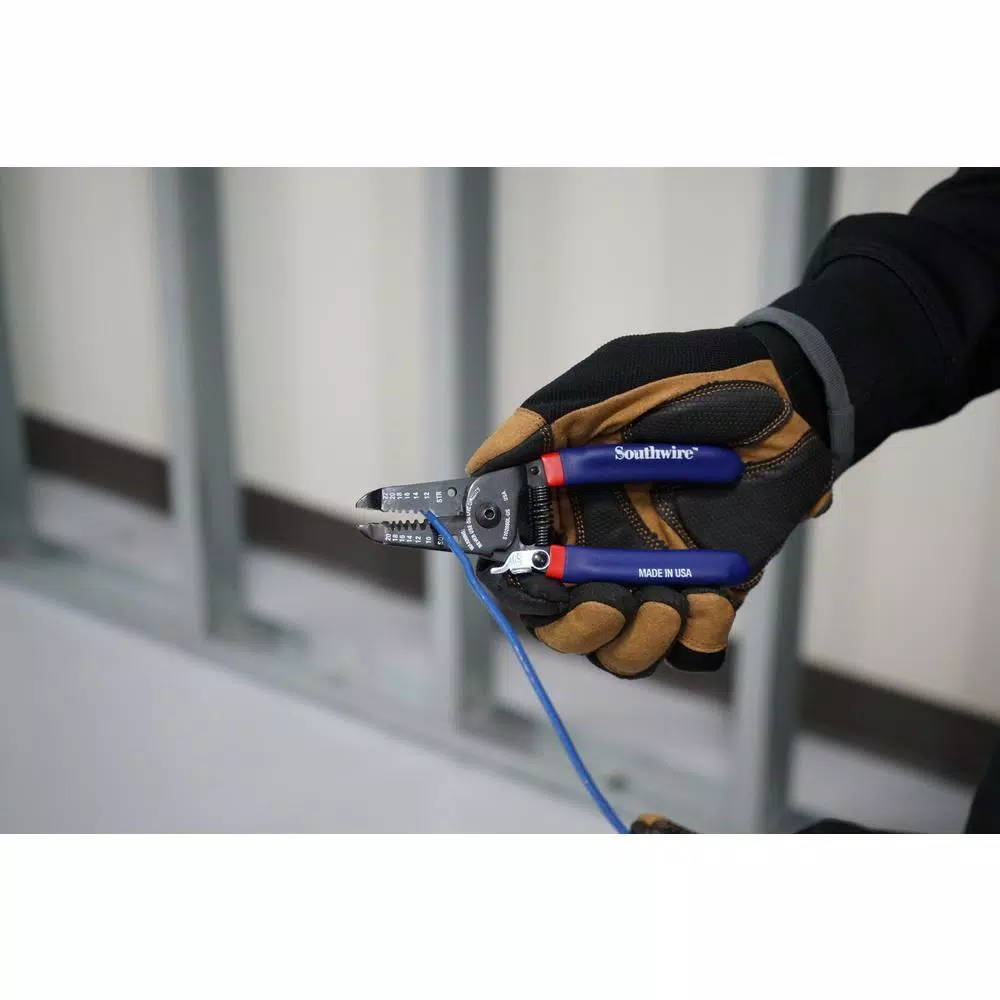 Southwire S1020SOLUS Wire Stripper 10-20 AWG & 12-22 AWG Solid Wire, Heat-Treated Steel