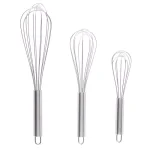 Classic Cuisine Stainless Steel Wire Whisk Set of 3 thumbnail 1