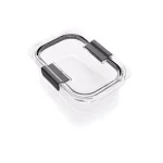 Rubbermaid Brilliance 5-Piece Medium Food Storage Container Set, Leak-Proof & BPA-Free thumbnail 1
