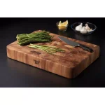 Ironwood Union Stock Yard Acacia Wood End Grain Butcher Block Cutting Board, 20 x 14 x 3 in thumbnail 3