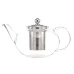 GROSCHE Joliette 42 oz. Borosilicate Glass Teapot with Stainless Steel Infuser thumbnail 1