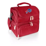 ONIVA Pranzo Red Buffalo Bills Insulated Lunch Bag with Cutlery Set thumbnail 1