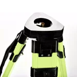 AdirPro High Visibility Green Heavy-Duty Aluminum Survey Tripod with Quick Clamp thumbnail 2