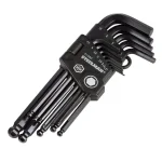 Steelman 13-Piece Metric Long Arm Ball End Hex Key Wrench Set thumbnail 1