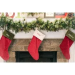 Village Lighting Company Adjustable Mantle Hanger and Stocking Holder Set, 3-Pack, Brown thumbnail 3