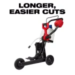 Milwaukee MX FUEL 14 in. Cut-Off Saw Cart with Gravity Feed Water Tank thumbnail 2