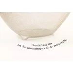 ExcelSteel 9 in. Stainless Steel Mesh Strainer with Long Riveted Handle thumbnail 4