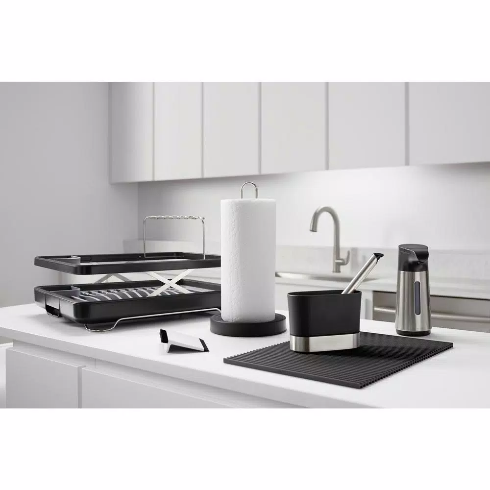 KOHLER Multi-Edge Silicone and Nylon Dish Scraper - White/Black