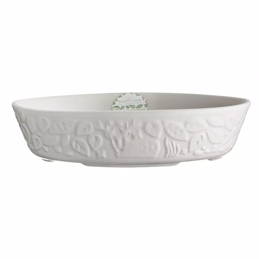 Mason Cash In The Forest 2-Piece Stoneware Roasting Set, Rectangle Bakers
