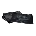 Ultrasac 33 Gallon Asbestos Disposal Bags, 4 Mil Heavy Duty, Black (50-Count) thumbnail 3
