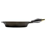 FINEX 10 in. Cast Iron Skillet, Handmade American Cast Iron Cookware with Speed Cool Handle thumbnail 2