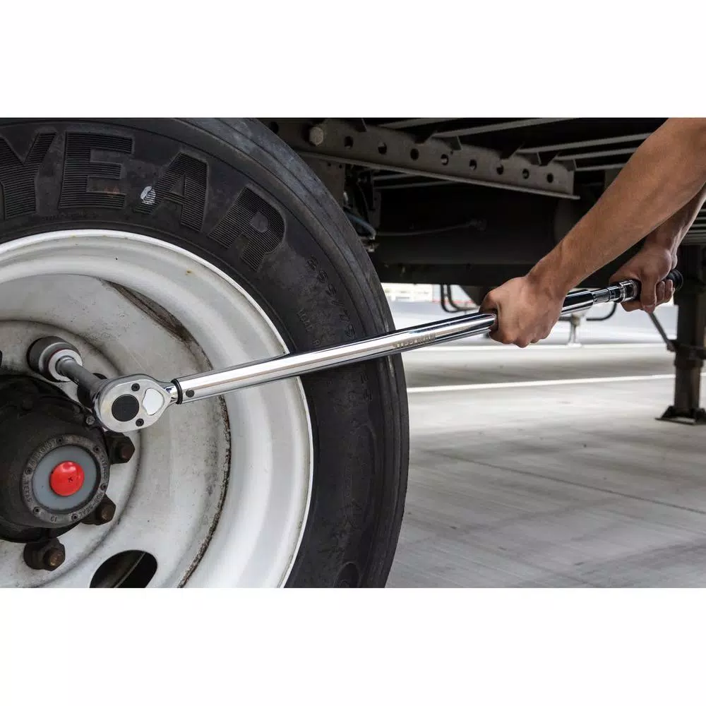Steelman 3/4 in. Drive Micro-Adjustable Torque Wrench, 100-600 ft. lbs.