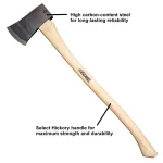 ECHO 28 in. Limbing Axe with Hickory Handle and High Carbon Steel Blade thumbnail 2