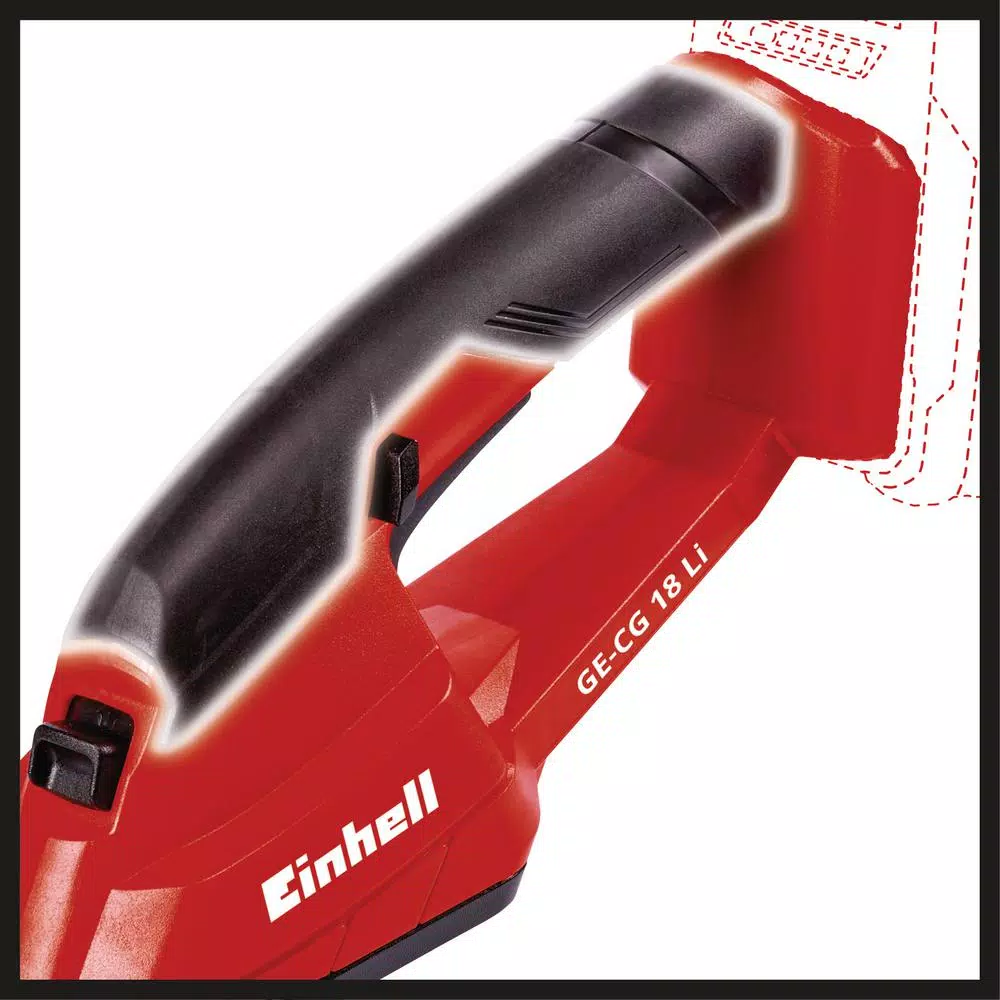 Einhell 18V PXC Cordless 2-in-1 Grass Shear and Hedge Trimmer Kit with 3.0 Ah Battery and Fast Charger