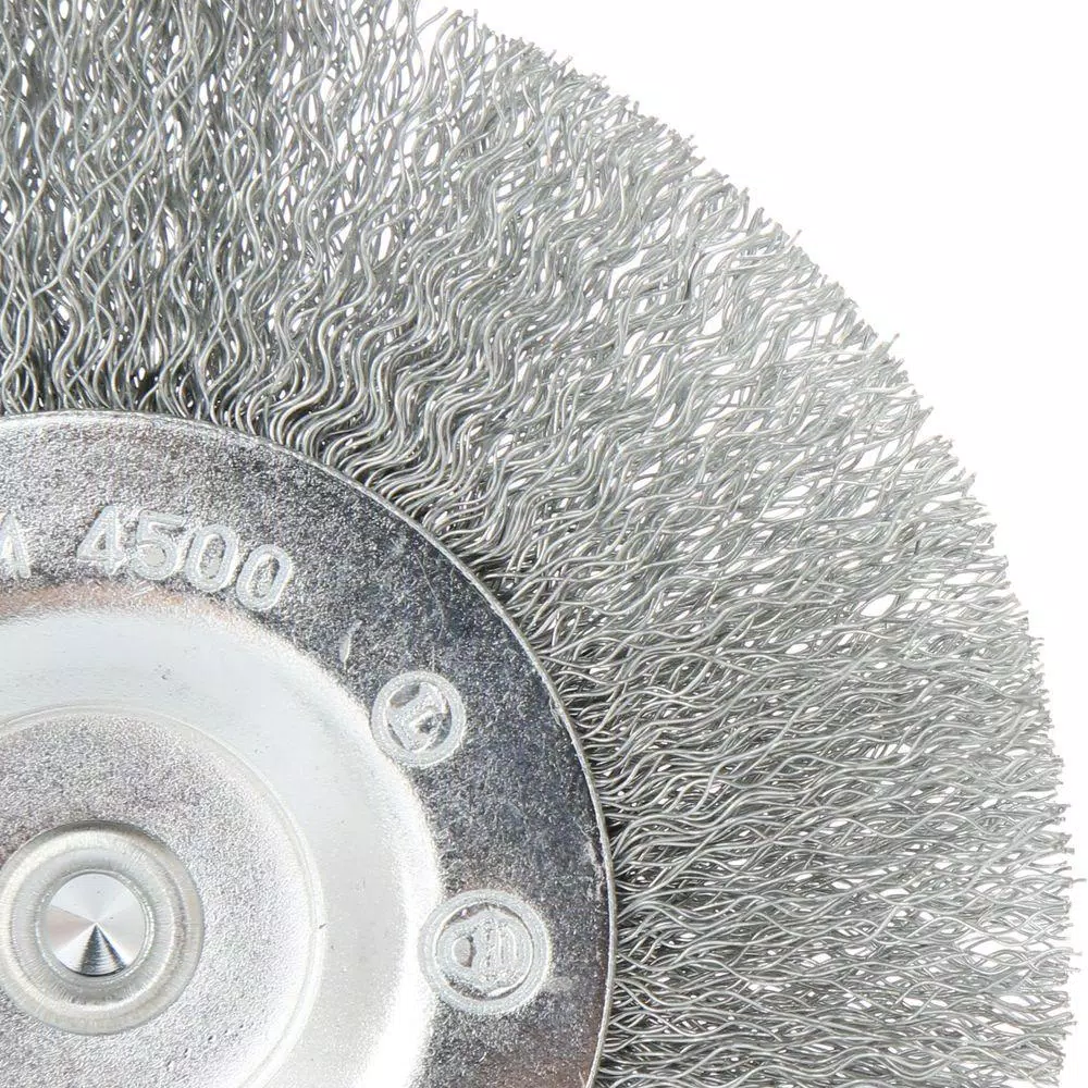 Avanti Pro 4 in. Crimped Wire Wheel with 1/4 in. Shank for Drill