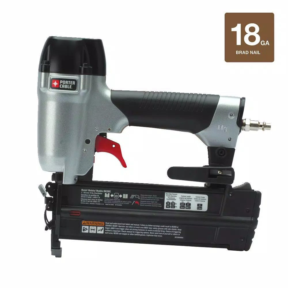 Porter-Cable BN200C 18-Gauge 2 in. Pneumatic Brad Nailer Kit