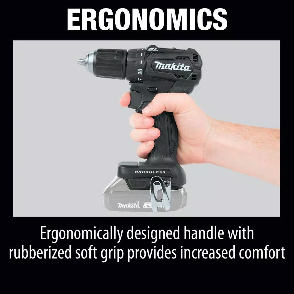 Makita 18V LXT Sub-Compact Brushless Cordless 1/2 in. Driver Drill (Tool Only)