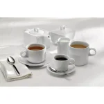 Oneida Sant'Andrea Nexus 10 oz. White Porcelain Creamers, Set of 36 thumbnail 2