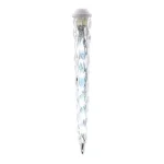 LightShow 8-Light Classic White Shooting Star LED Icicle Light Set, Outdoor, 7.5 ft thumbnail 4