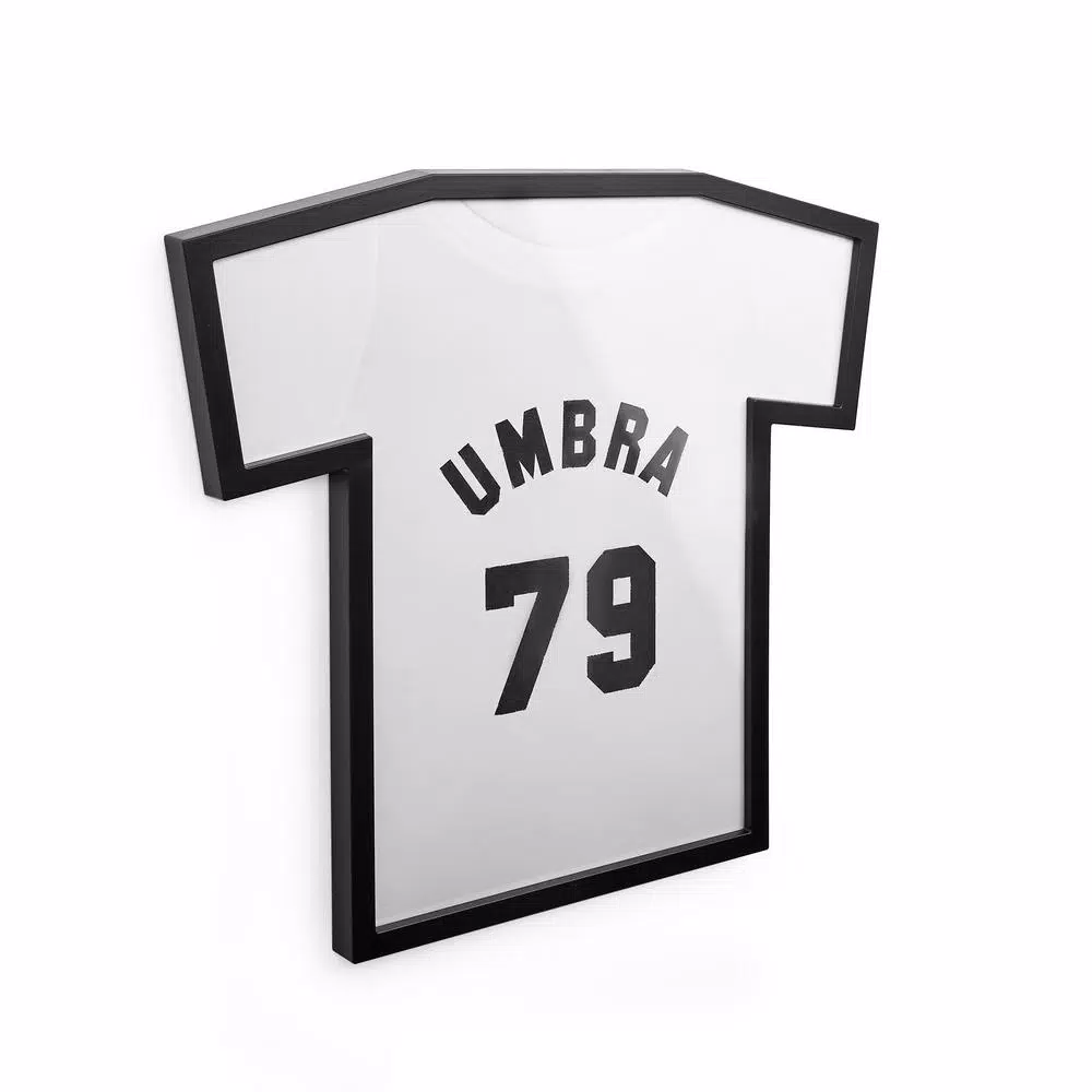 Umbra T-Frame Black T-Shirt Display Frame, 21.25 x 19.5 in