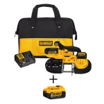 DEWALT 20V MAX Cordless Band Saw Kit with (2) 5.0 Ah Batteries and Charger thumbnail 1