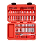 TEKTON 55-Piece 1/4 in. Drive 12-Point Socket and Ratchet Set thumbnail 1
