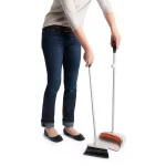 OXO Good Grips Upright Sweep Set, Broom and Dustpan with Compact Storage thumbnail 3