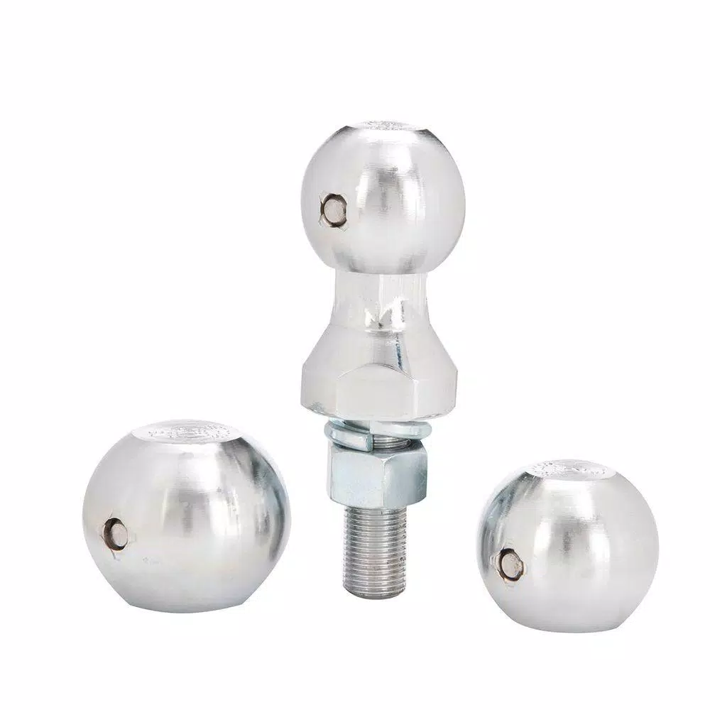 TowSmart Class 3 Interchangeable Chrome Hitch Ball System - 1-7/8 in., 2 in., and 2-5/16 in.