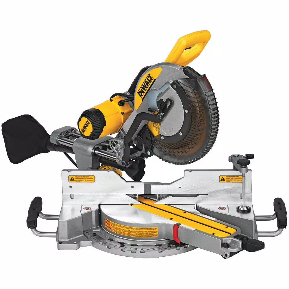 DEWALT 12 in. 15 Amp Sliding Compound Miter Saw with Heavy-Duty Stand Kit