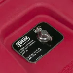 Toter 64 Gal. Red Hazardous Medical Waste Trash Can with Locking Lid and Wheels thumbnail 5