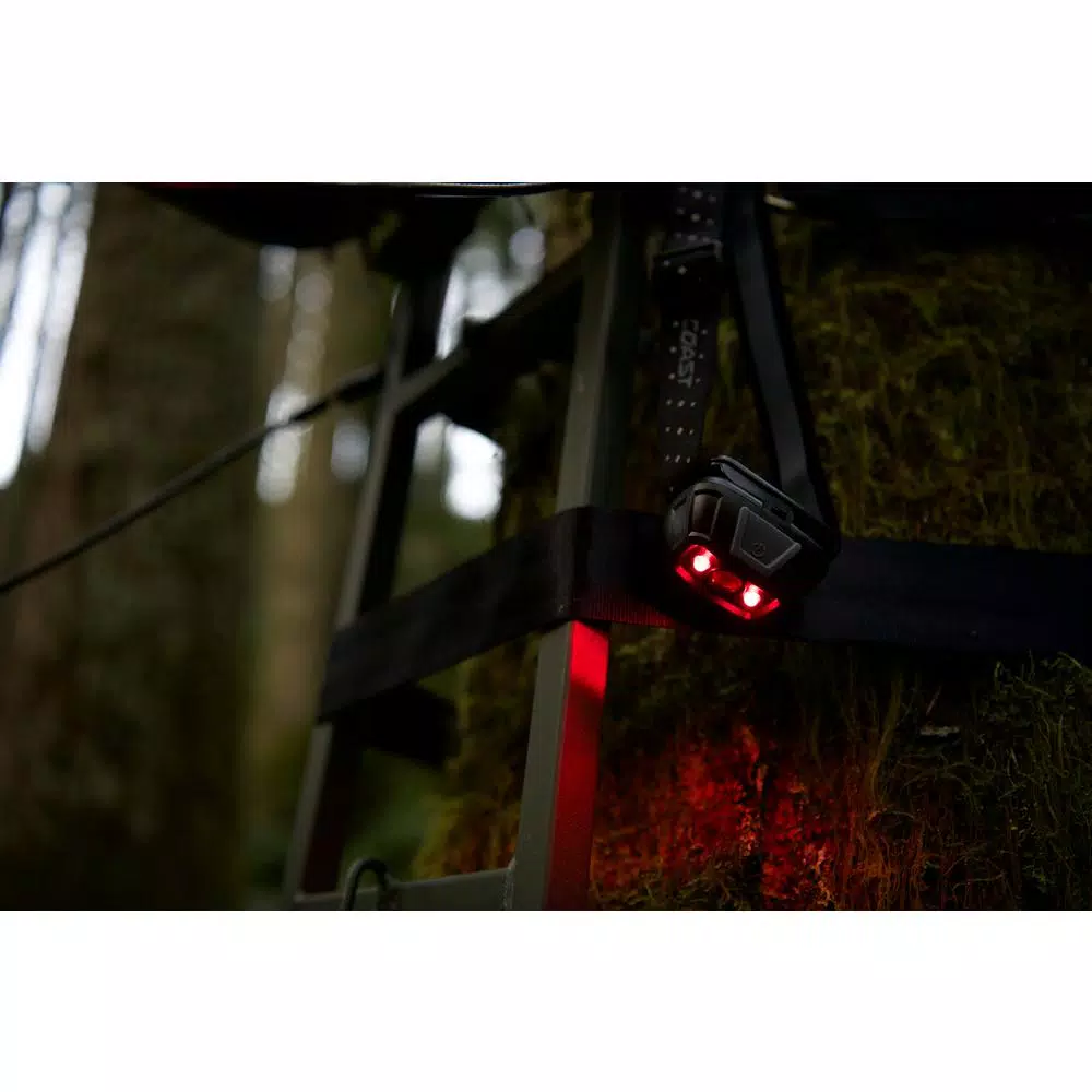 Coast FL19 330 Lumens Dual Color LED Headlamp with White and Red Beam