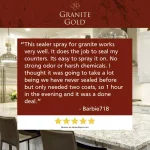 Granite Gold Sealer 2-Pack, 24 oz. Spray Bottles for Natural Stone Protection thumbnail 6
