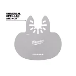 Milwaukee OPEN-LOK Mushroom Sealant Scraper Blade, Stainless Steel, 5-Piece thumbnail 3
