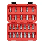 TEKTON 1/2 in. Drive Hex Bit Socket Set, 24-Piece SAE and Metric thumbnail 1