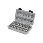 TEKTON 3/8 in. Drive Torx, TR Torx, and External Star Socket Set, 36-Piece thumbnail 2