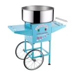 Great Northern Popcorn Flufftastic Cotton Candy Machine and Cart - 1000W, Blue thumbnail 1