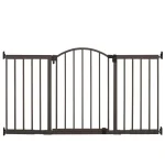 Summer Infant 36 in. Extra Tall Metal Expansion Gate, Hardware Mounted, Bronze Finish thumbnail 1