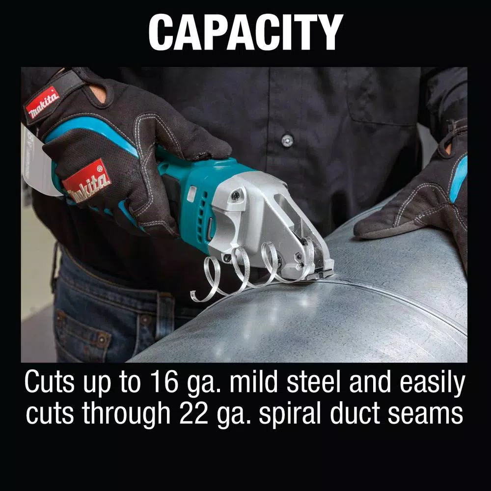 Makita 18V LXT Cordless 16-Gauge Compact Straight Shear, Tool Only