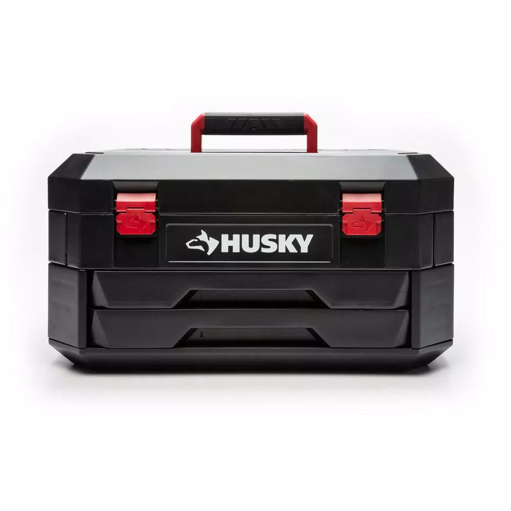Husky 290-Piece Mechanics Tool Set with 1/4 in., 3/8 in., and 1/2 in. Drive