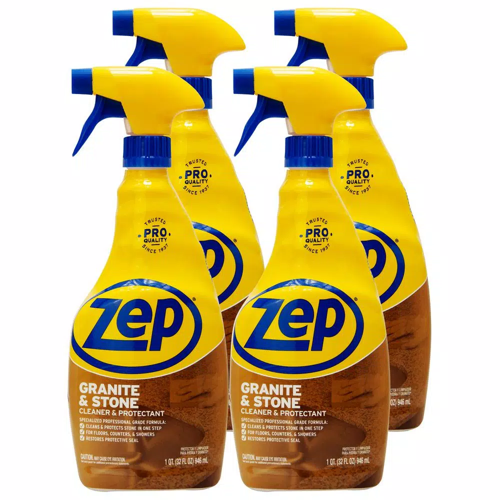 Zep Granite & Stone Cleaner & Protectant, 32 oz. (Case of 4)
