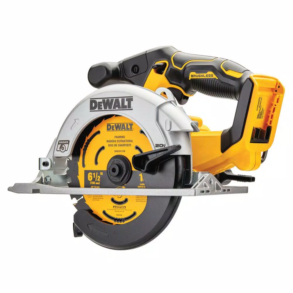 DEWALT DCS565 20V MAX Cordless Brushless 6-1/2 in. Circular Saw (Tool-Only)