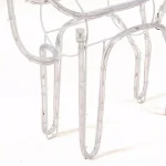 Luxen Home 25 in. LED White Rope Light Standing Reindeer - Indoor/Outdoor Christmas Decoration thumbnail 6