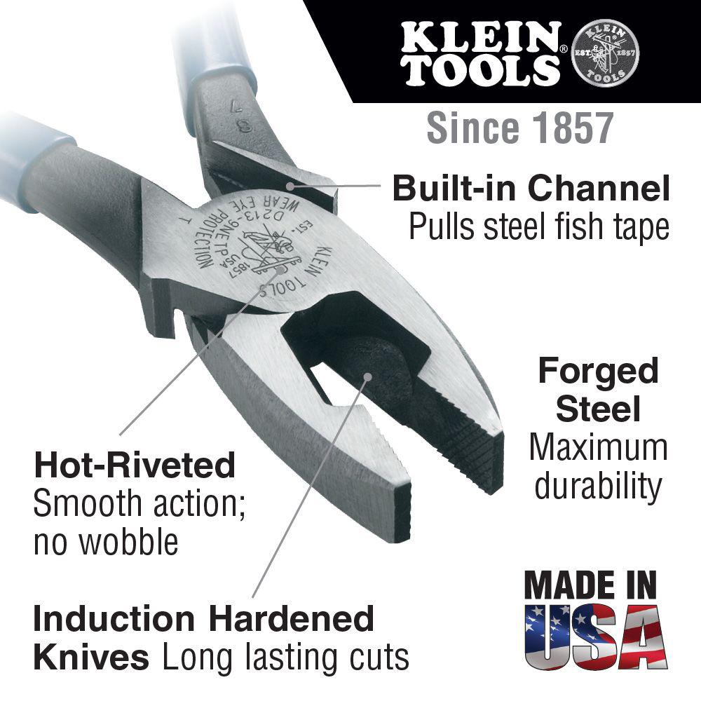 Klein Tools 12-Piece Electrical Tool Set with Pliers, Screwdrivers, Tape Measure, and Tool Pouch