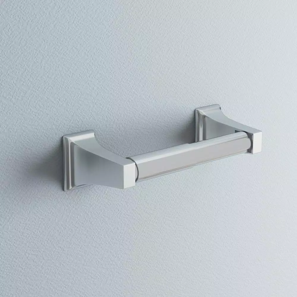 Best Value Ventura Chrome Toilet Paper Holder, Zinc Die-Cast Wall Mount