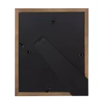 DesignOvation Gallery Rustic Brown Wood Picture Frame Set, 4-Pack, Matted to 5x7 in. or 8x10 in. thumbnail 5